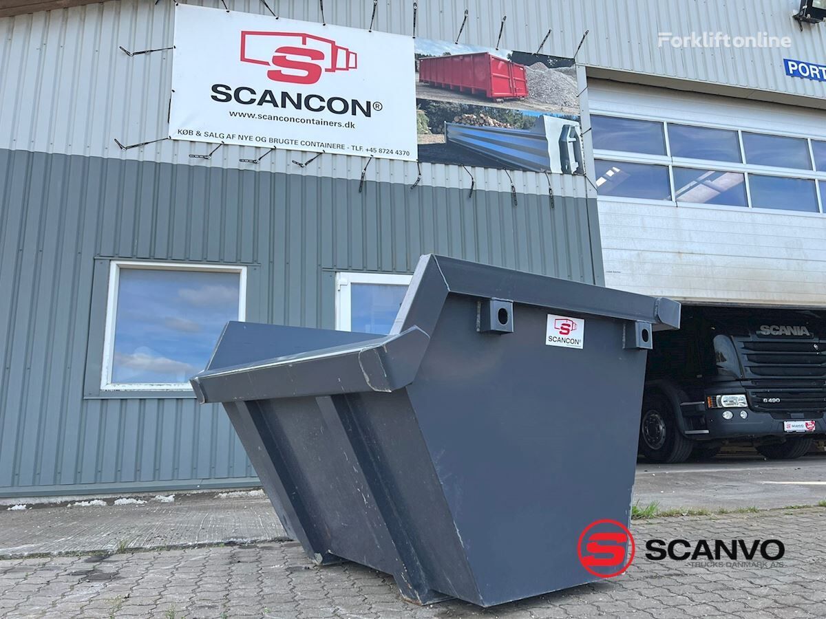 container basculant ScanCon Frontlæsser Grabkasse B1500 x H1000 x D1200 mm