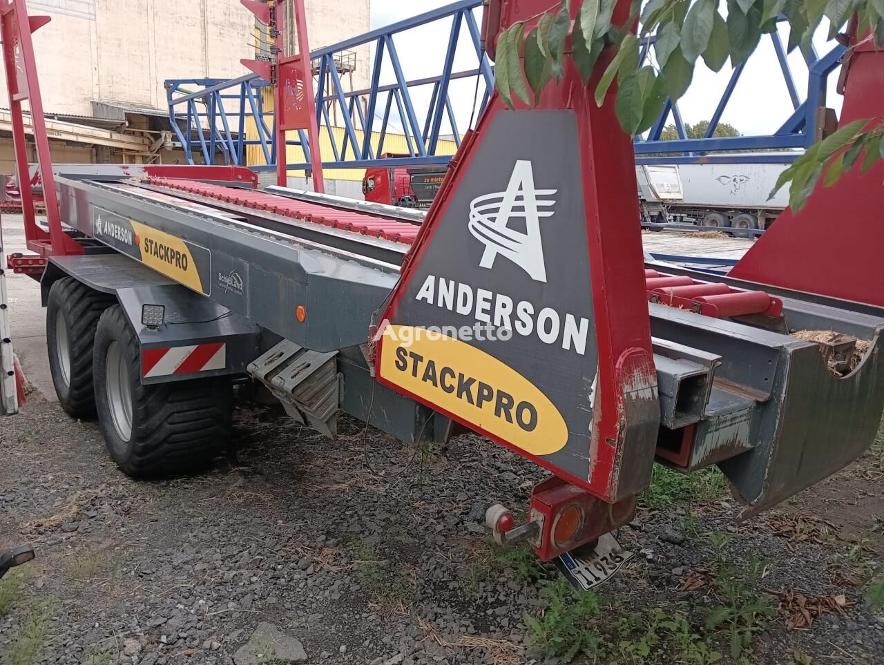 Anderson Stack Pro 7200 rendfelszedő pótkocsi