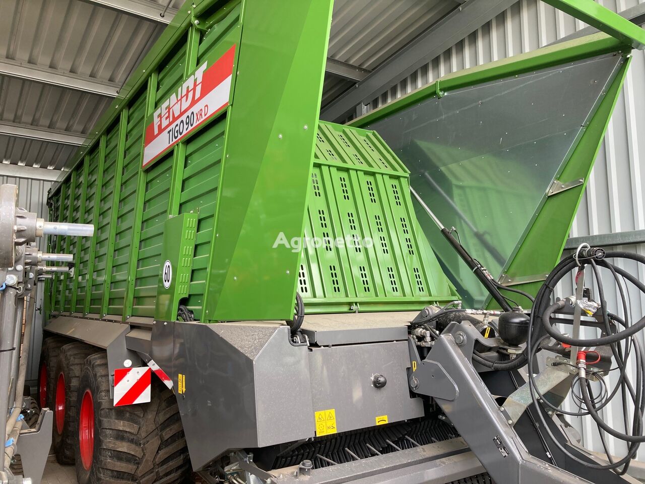 new Fendt Tigo 90 XR self-loading wagon