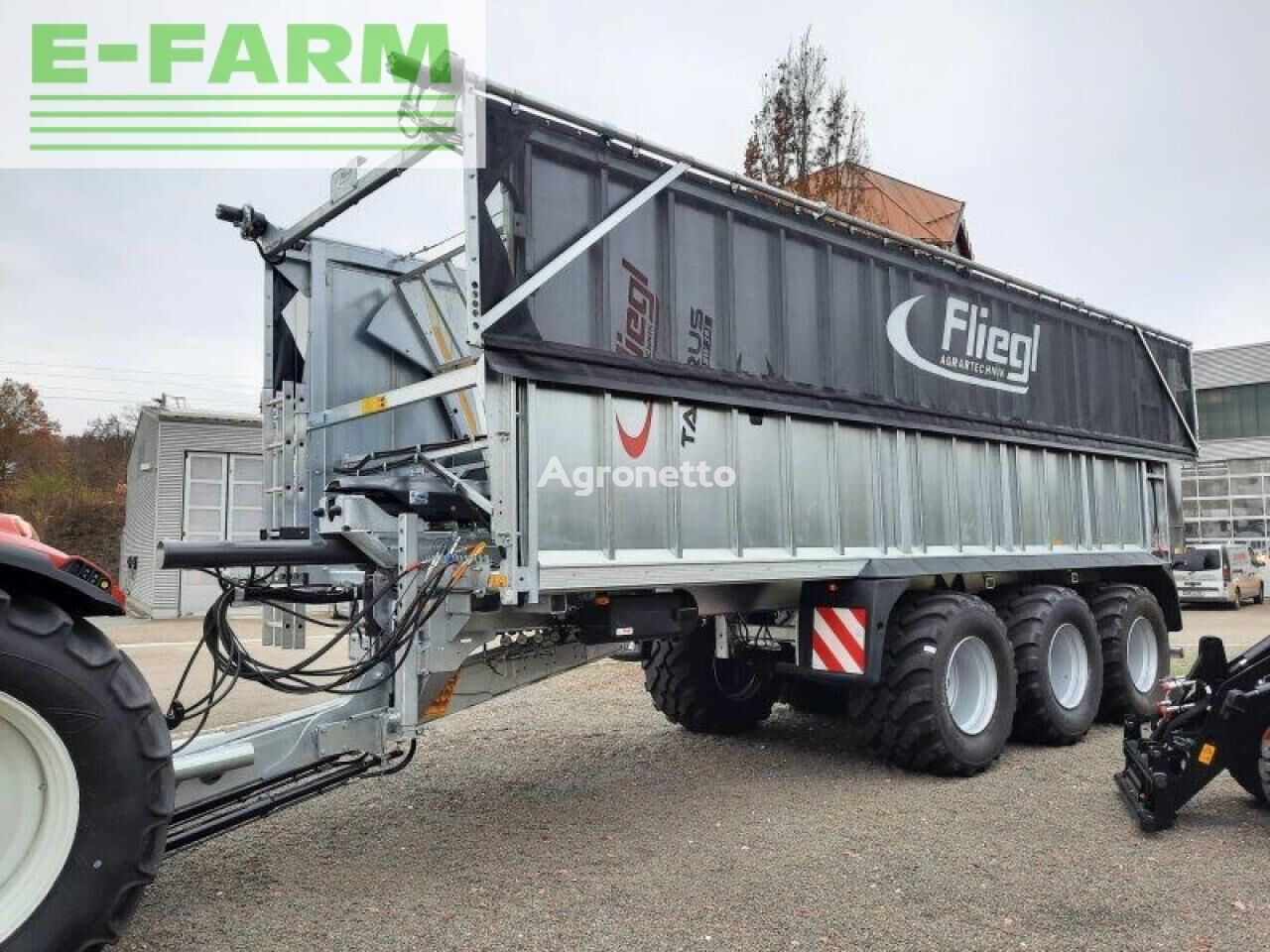 Fliegl asw 391 self-loading wagon