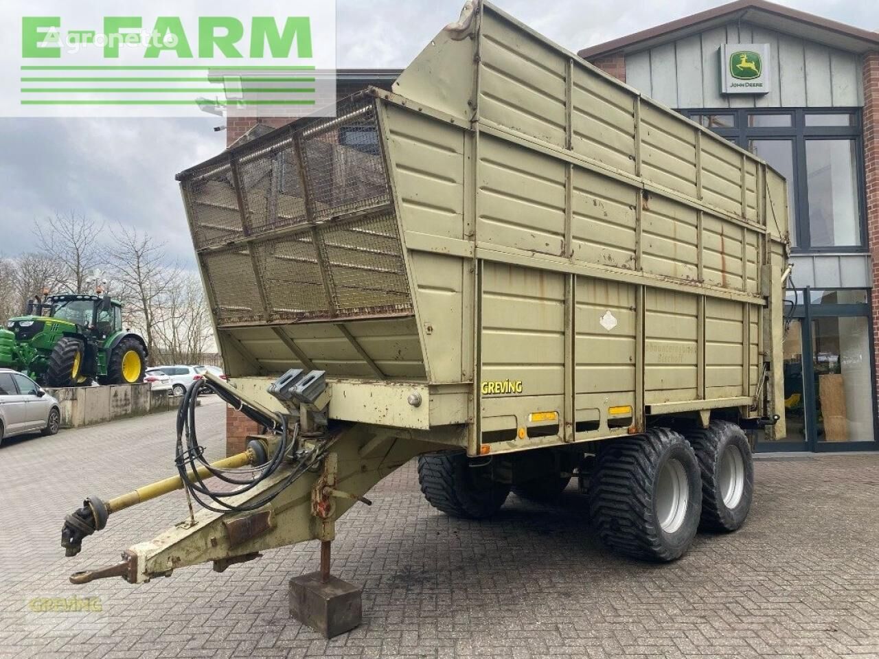 Fortschritt hts90.04/t088 self-loading wagon