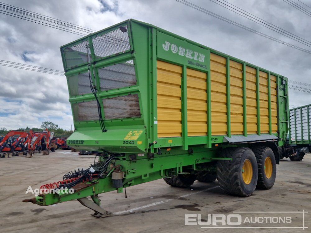Ρυμούλκας με διάταξη αυτοφόρτωσης Joskin SILOSPACE 20/40 προς πώληση | Agronetto GR Ρυμούλκα με διάταξη αυτοφόρτωσης Joskin SILOSPACE 20/40 - Agronetto