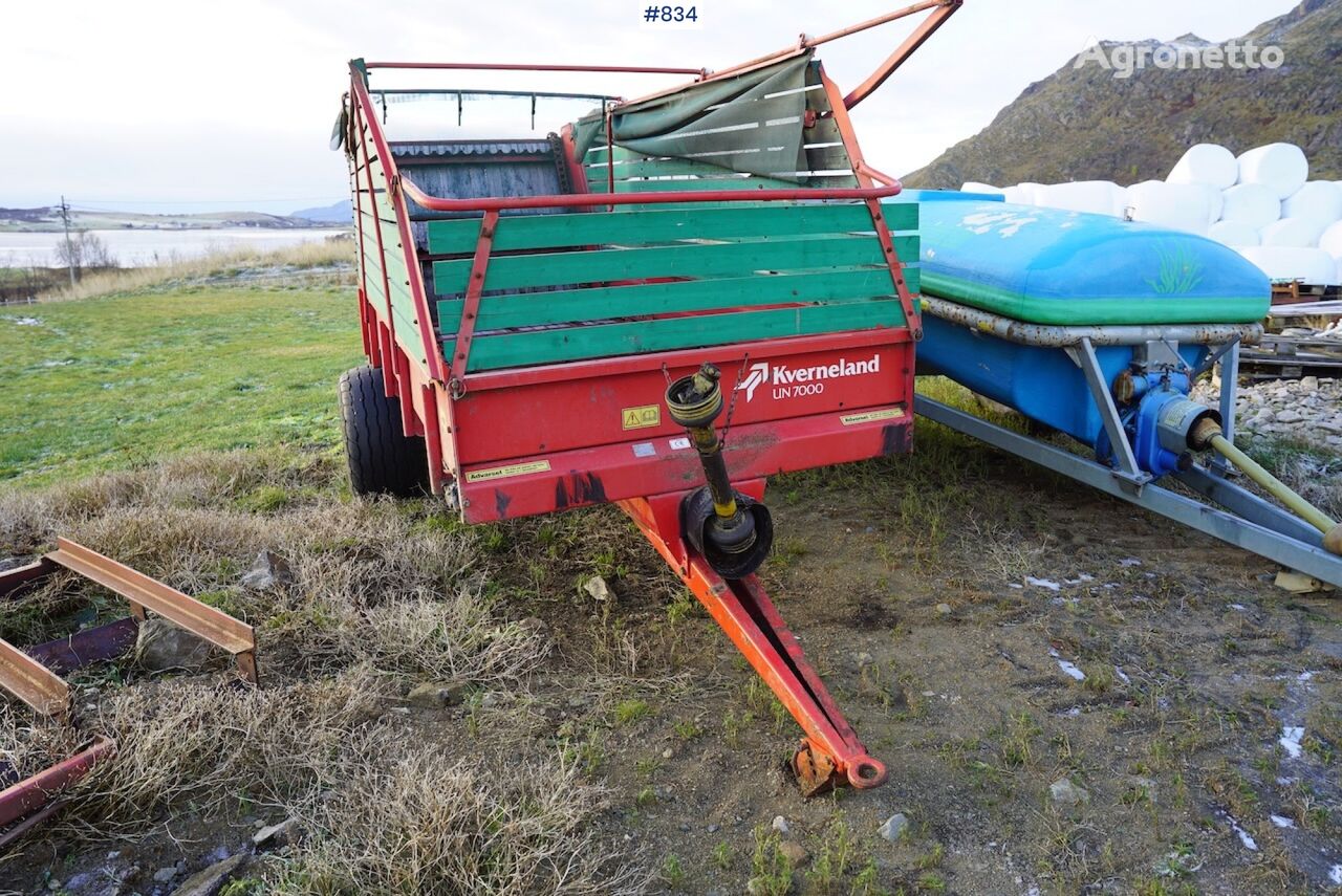 reboque autocarregador Kverneland UN7000