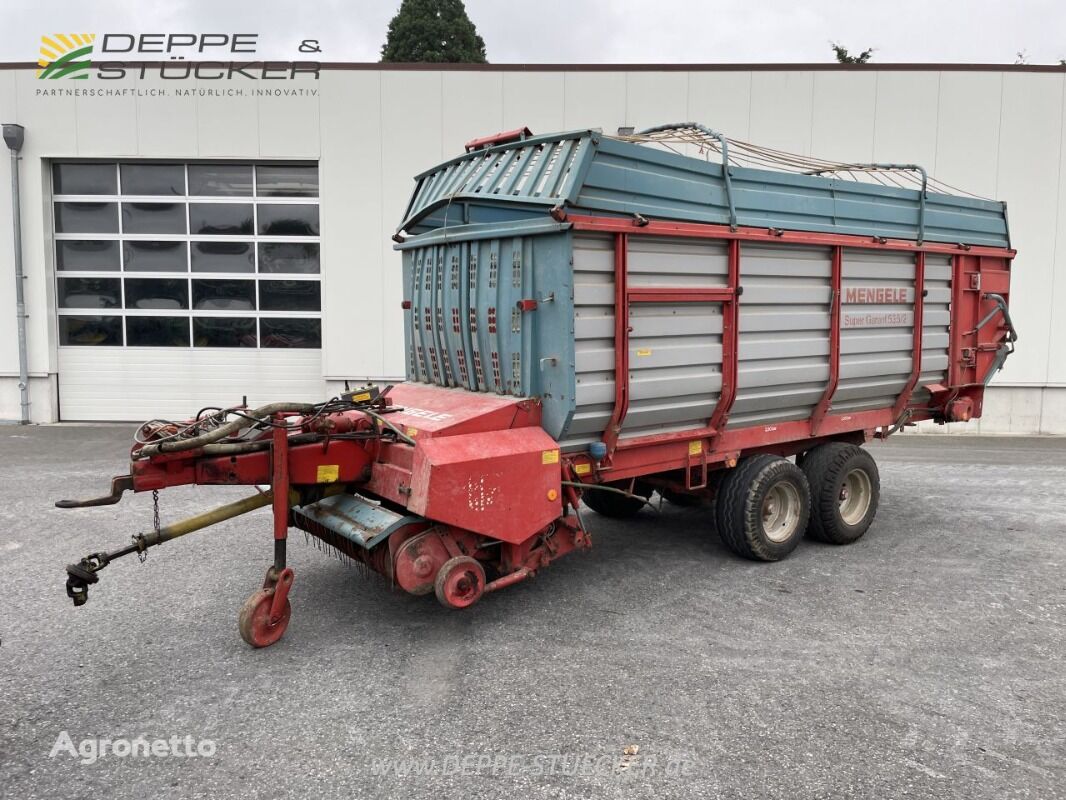 Mengele Super Garant 535/2 self-loading wagon