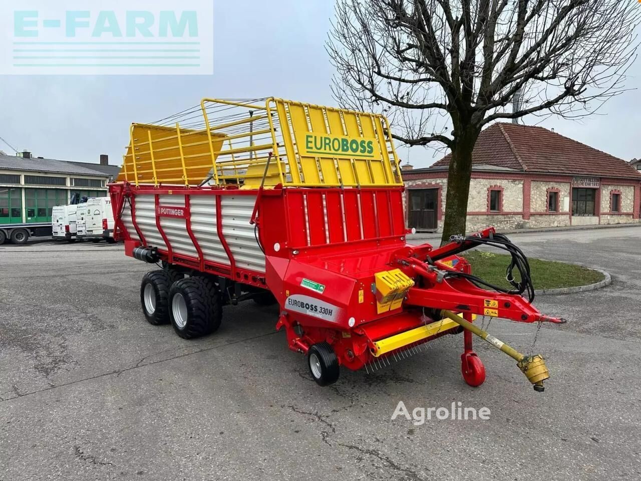 Самозагружающийся прицеп Pöttinger Pöttinger euroboss 330 h - Agroline
