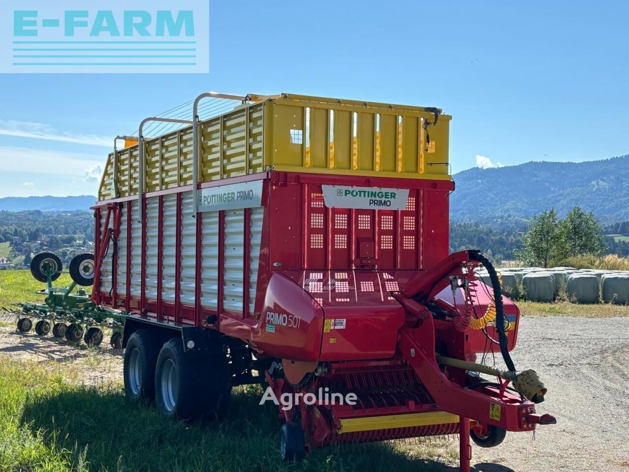 Remorque autochargeuse Pöttinger primo 501 - Agroline