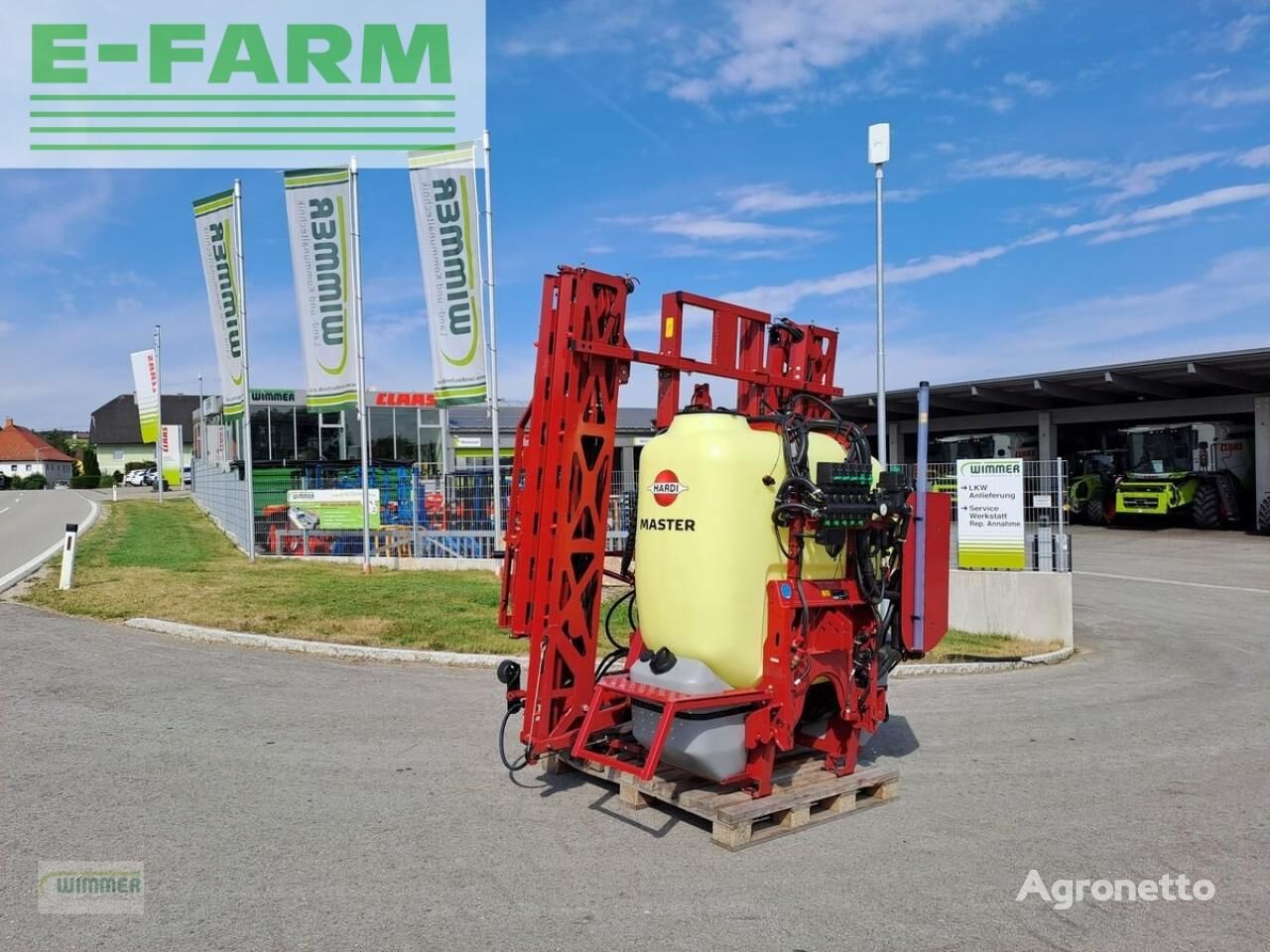 Hardi master 1000 l pro pulverizador autopropulsado