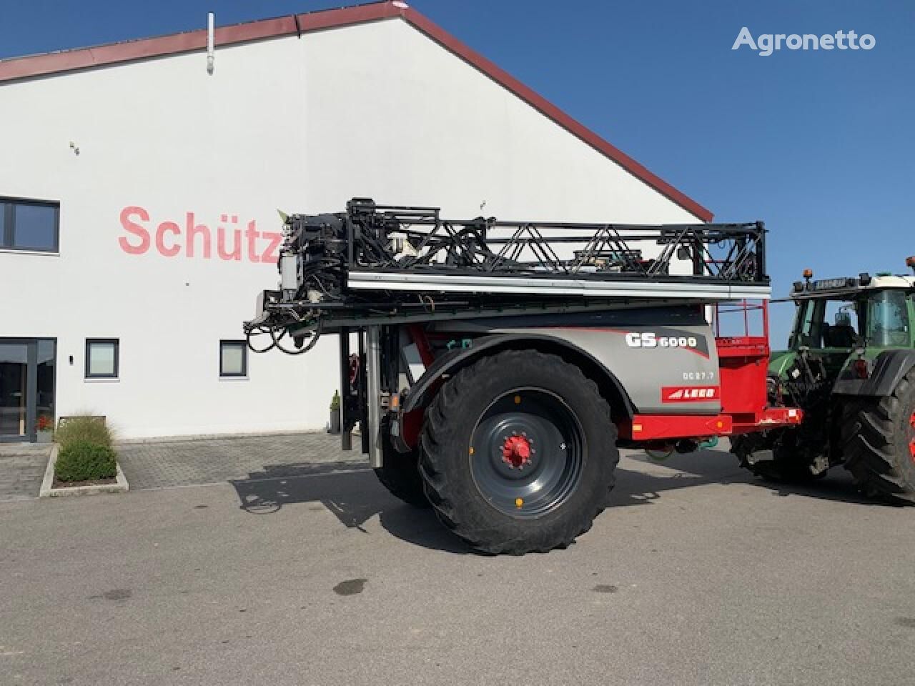 Horsch Spritze GS6000 Lenkung Section Distance Controll self-propelled sprayer