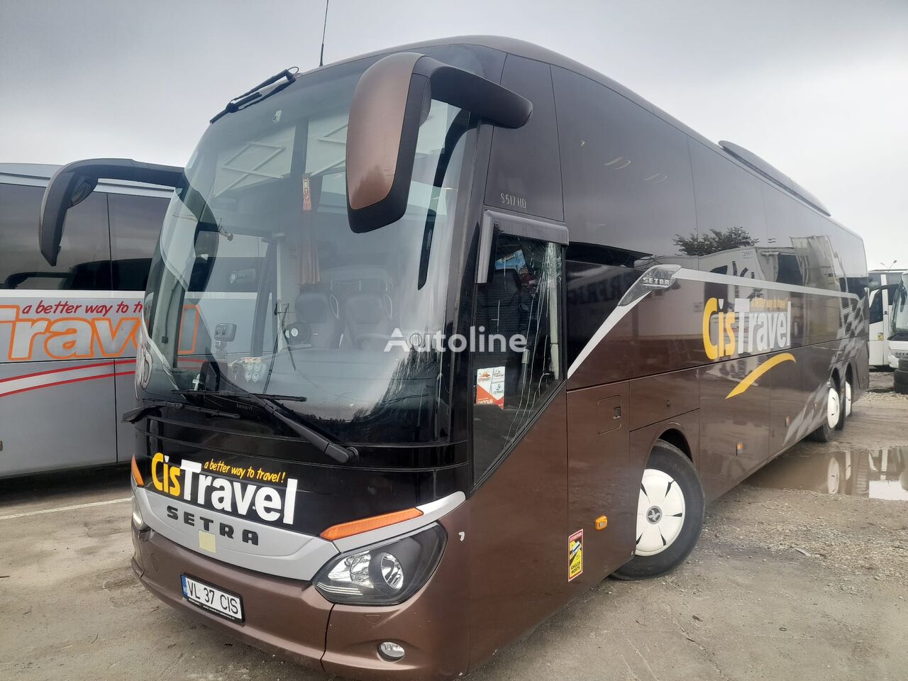 Setra S 517 HD, Model 2016, euro 6, 60 Seats sightseeing bus