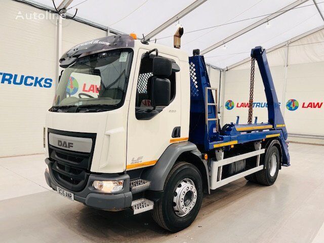 DAF LF 220  skip loader truck