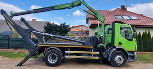 camion utilaj ridicare container gunoi DAF LF 55 220 Bramowiec + HDS