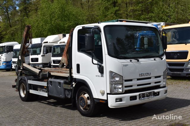 Isuzu NP N75.190/Meier Ratio PAC 4V Teleskop,AHK,E4 kamion autopodizač kontejnera