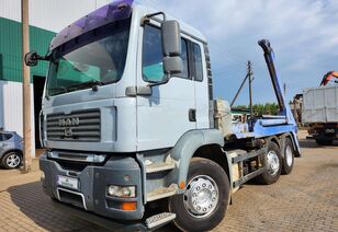 MAN TGA 26.320 skip loader truck