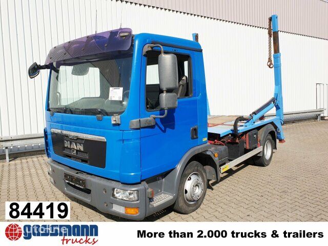 MAN TGL 8.180 4X2 BL, EEV skip loader truck