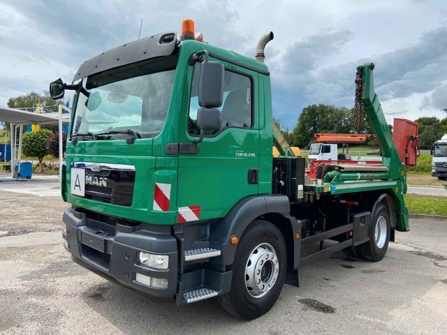 MAN TGM 18.290 Skip loader - Meiller AK 12.T liftdumper lastbil