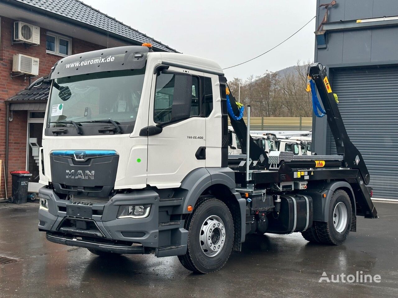 new MAN TGS 18.400  skip loader truck