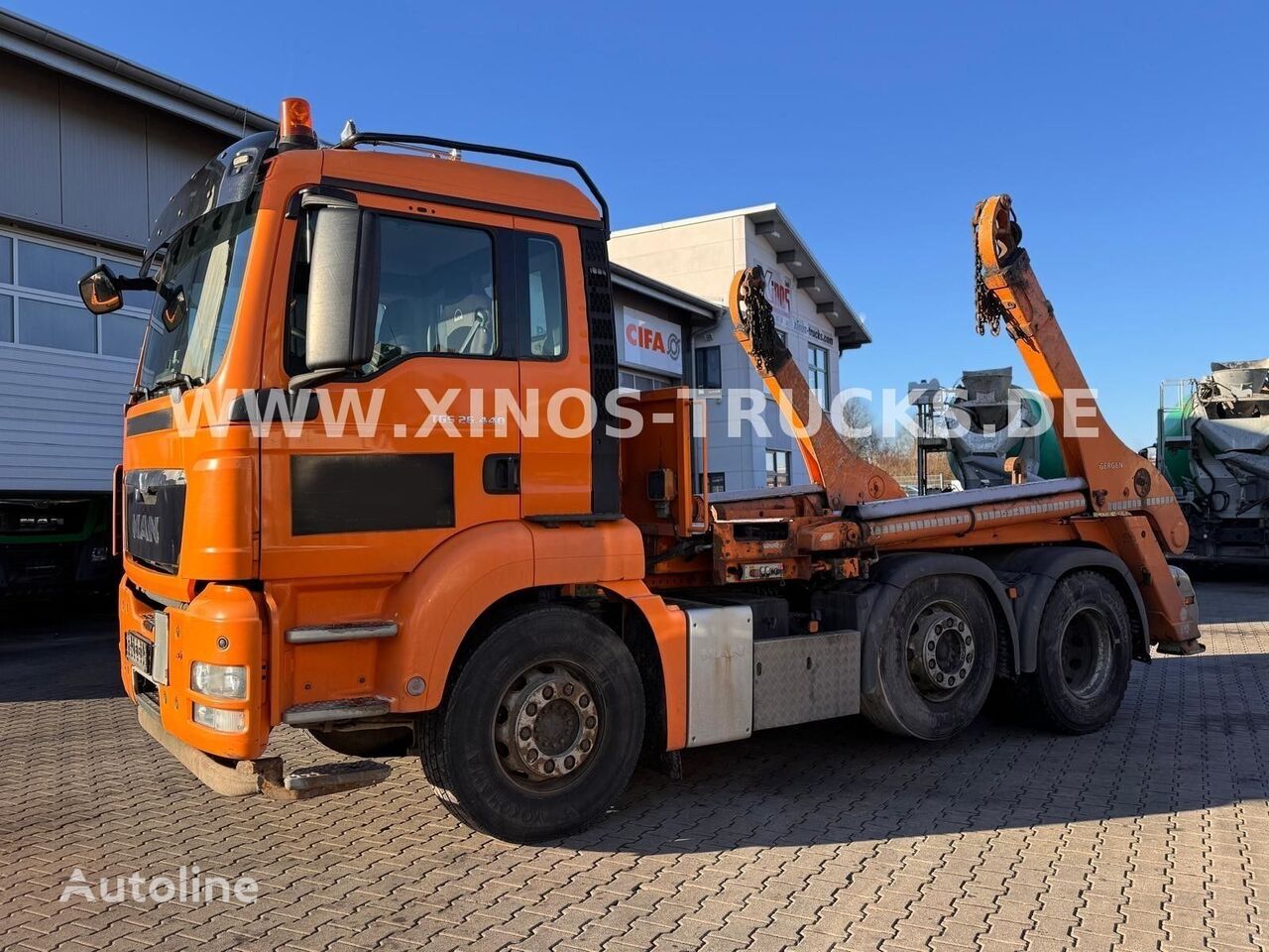 liftdumper veoauto MAN TGS 26.440 Absetzkipper Teleskop DE