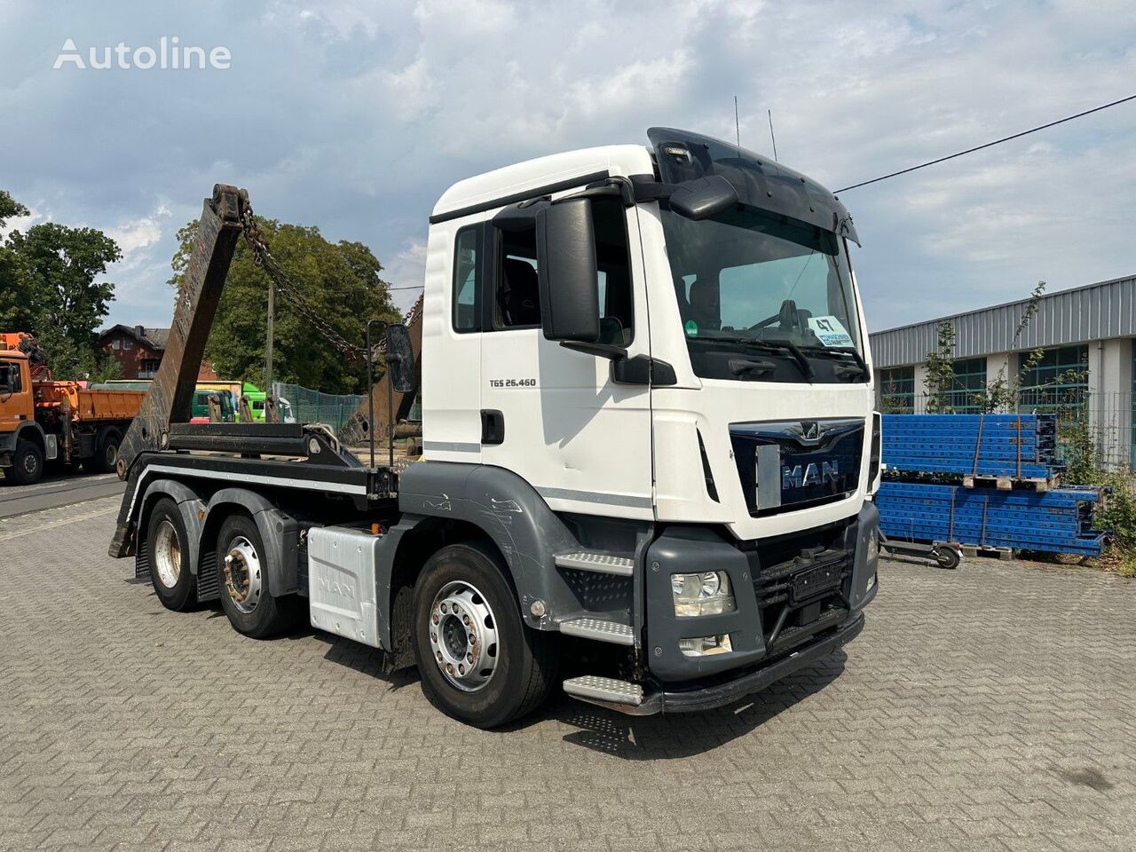 MAN TGS 26.460 6x2-4 / Multilift + Funk portaalarmsysteem truck