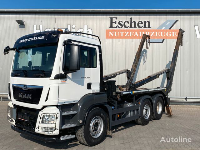 MAN TGS 26.460 6x2/4| MEILLER AK16*Funk*Navi*AHK*ASR konténerszállító teherautó