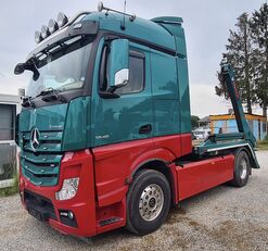 вантажівка бункеровоз Mercedes-Benz Actros 1848 L Absetzkipper Hiab Multilift FTR 12