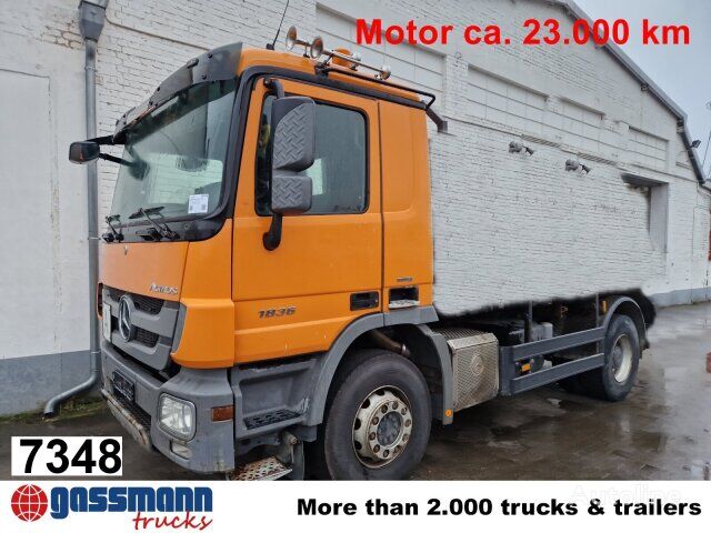 samonakladalec tovornjak Mercedes-Benz Actros 3 1836 K, MP 3, Kupplungspedal