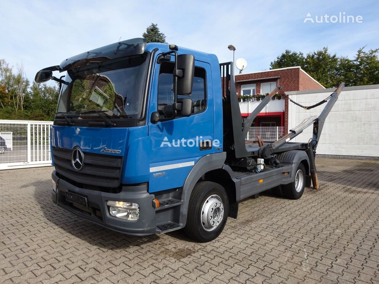 Mercedes-Benz Atego 1218  liftdumper lastbil