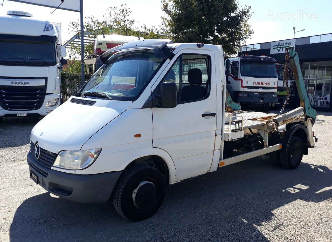 camion utilaj ridicare container gunoi Mercedes-Benz Sprinter 416