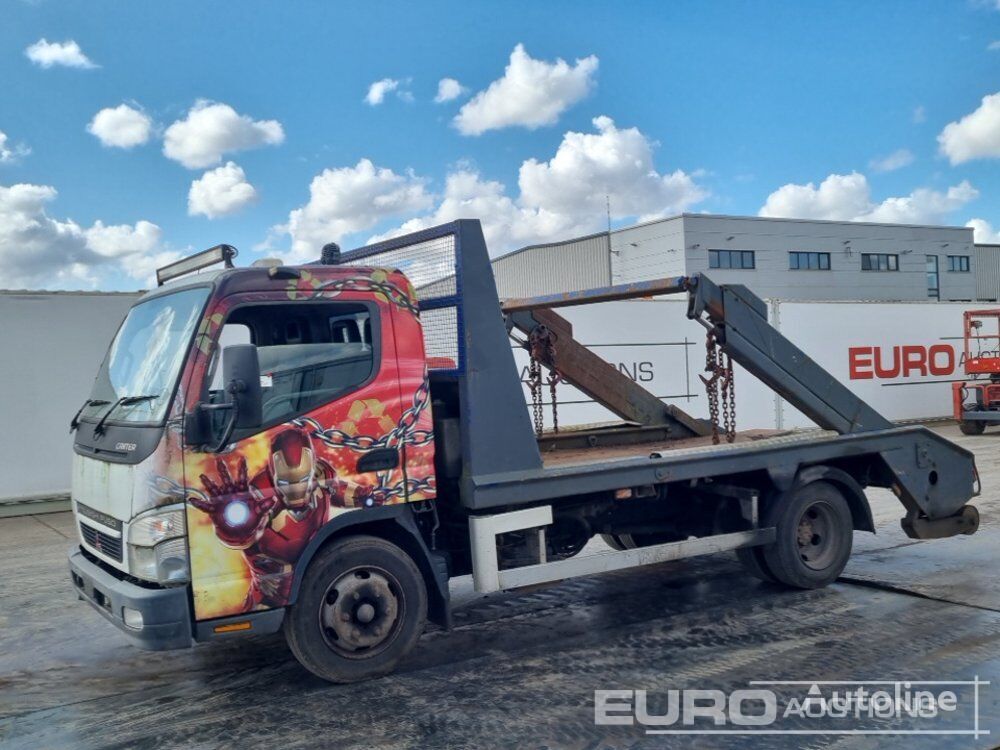 Mitsubishi Canter 7C15 skip loader truck