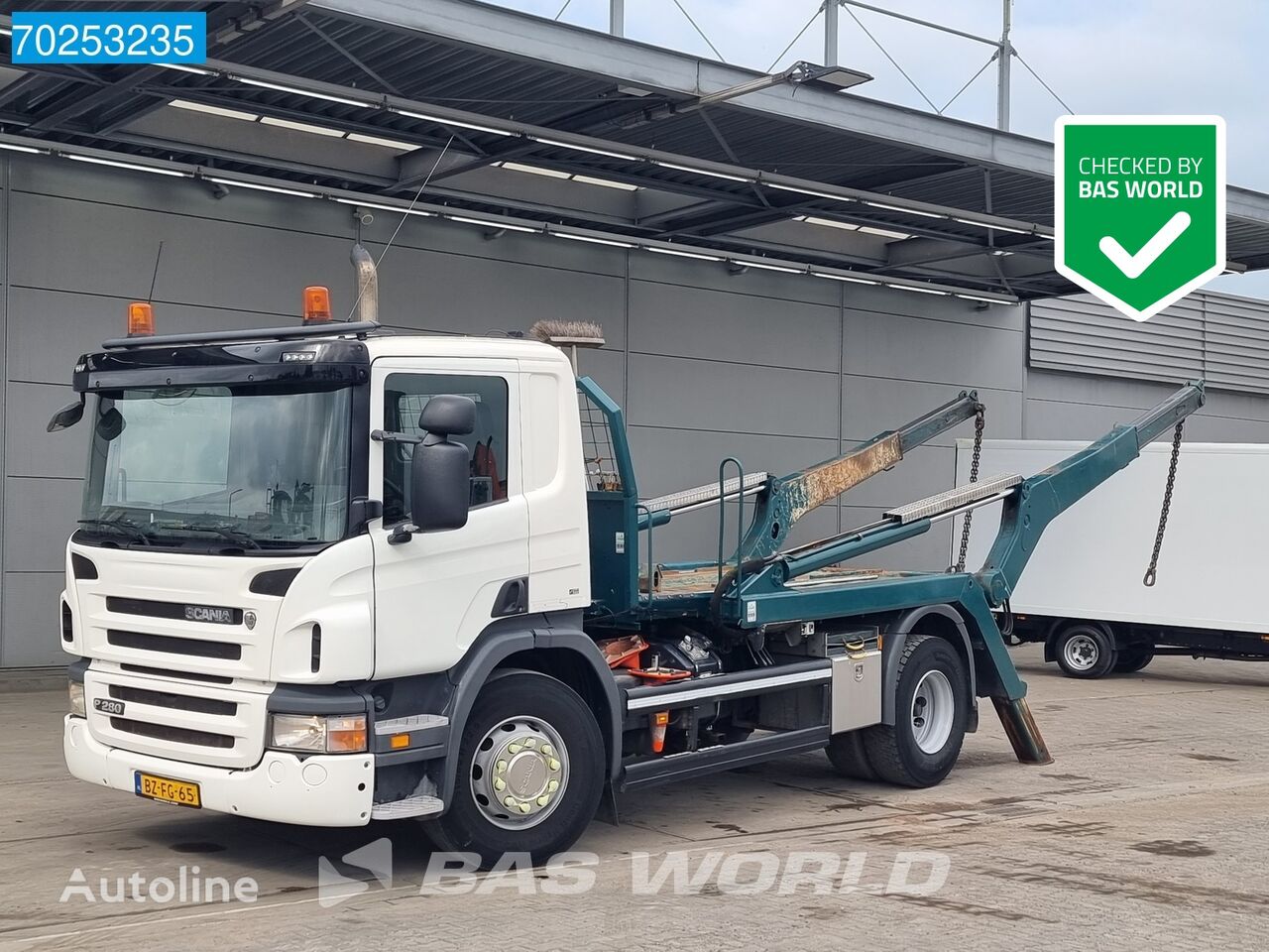 Scania P280 4X2 NL-Truck 14Tons Hyvalift Euro 5 Absetzkipper