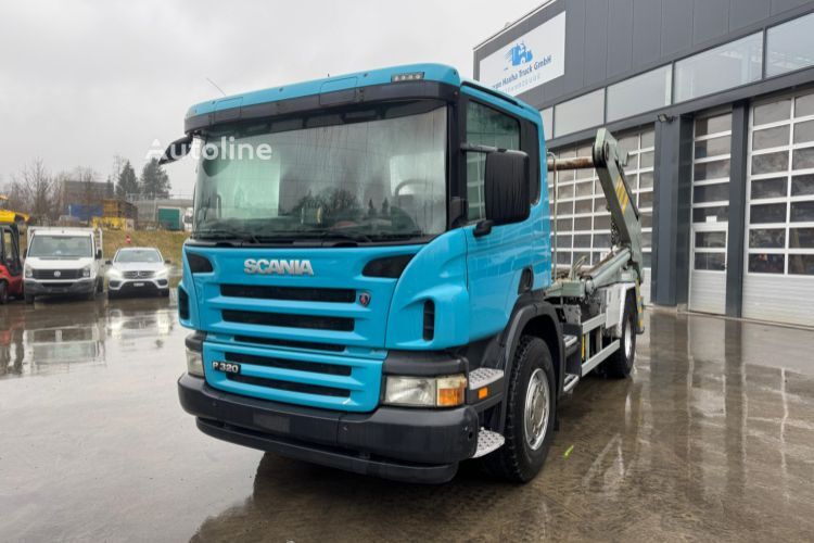 мултилифт за контейнери камион Scania P320 4x2 AHK