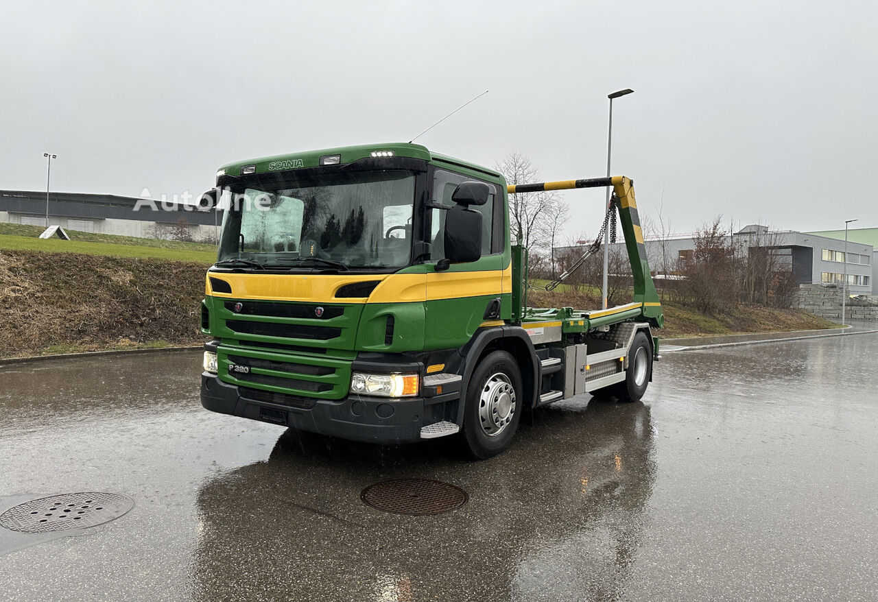 Skip-loader sunkvežimis Scania P320 LB / Welaki / Swiss-Vehicle - Autoline