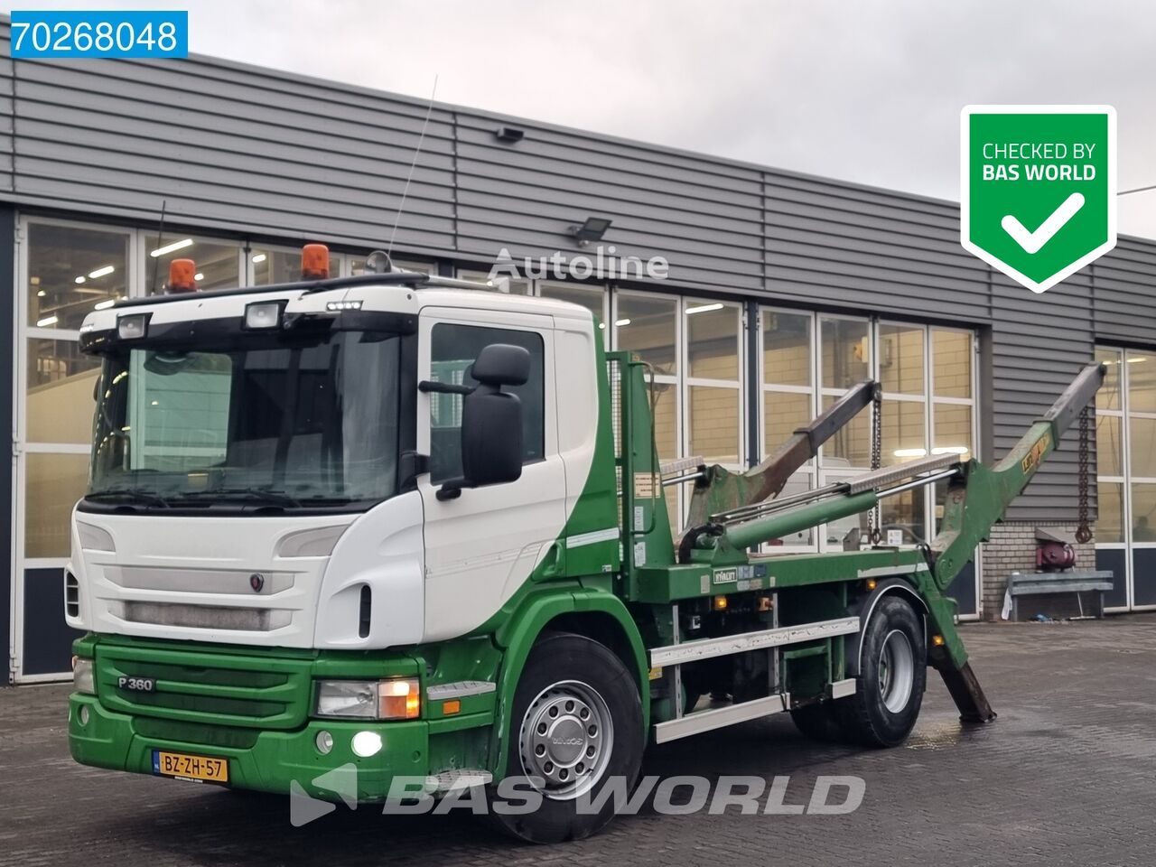 camião multibenne Scania P360 4X2 NL-Truck 14Tons Hyvalift NG 2014 TAXL Euro 5