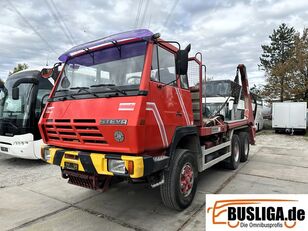 camion utilaj ridicare container gunoi Steyr 26S37