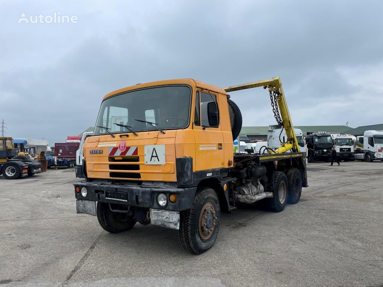 Tatra 815  skip loader truck