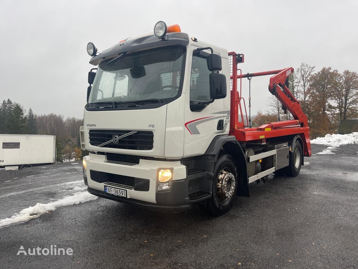 camion utilaj ridicare container gunoi Volvo FE