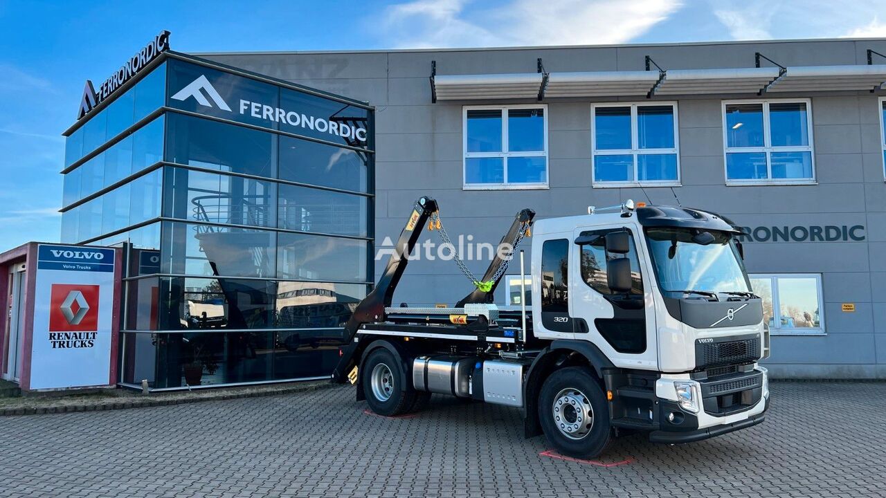 Volvo FE320  skip loader truck