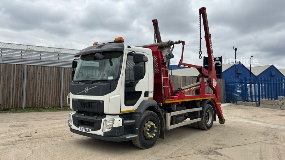 Volvo FL 250 EURO 6 skip loader truck