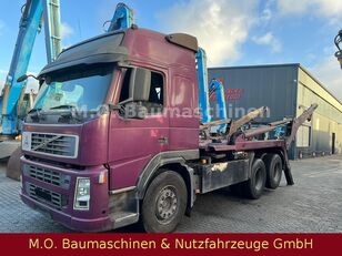 камион со автоподигнувач на контејнер Volvo FM 440 / 6x2 / Euro 5 / AC  /