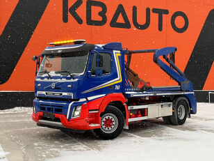 камион со автоподигнувач на контејнер Volvo FMX 370 4x2 LAXO / PLATFORM L=4797-6446 mm