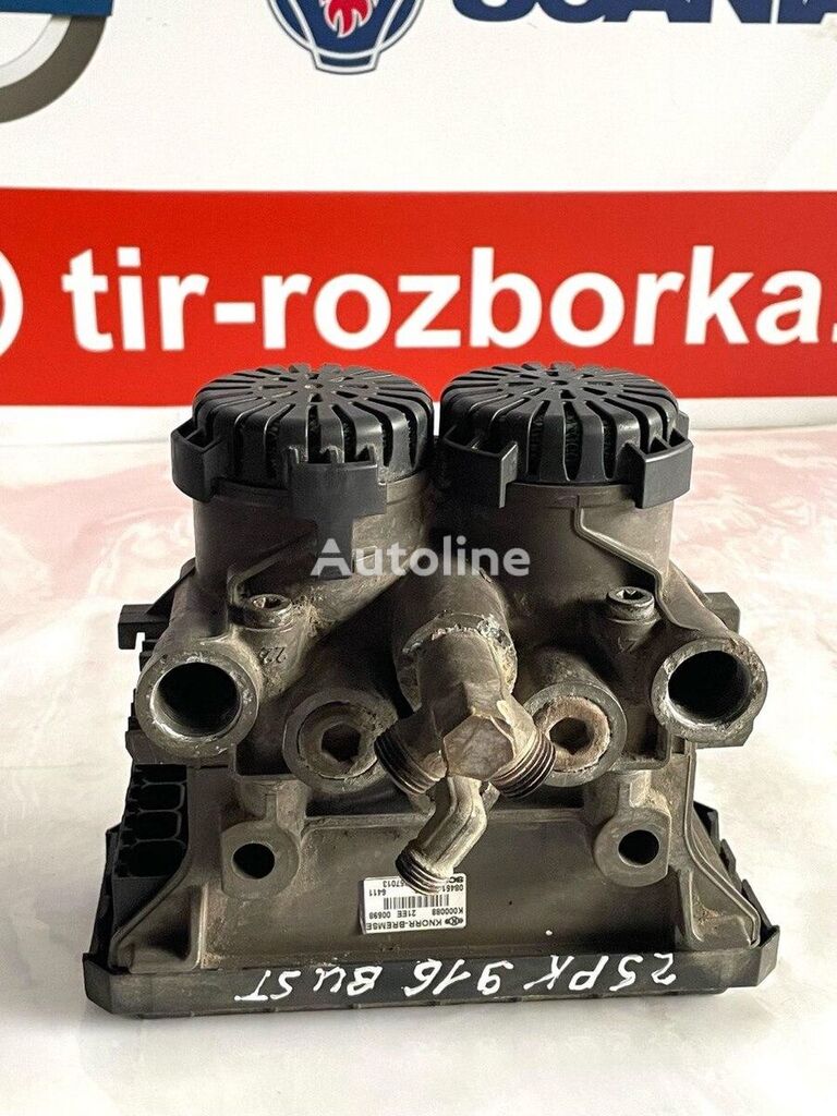 Knorr-Bremse Modulyator EBS 2-kanal. zad SCANIA 1857013 EBS modulator for Scania truck tractor