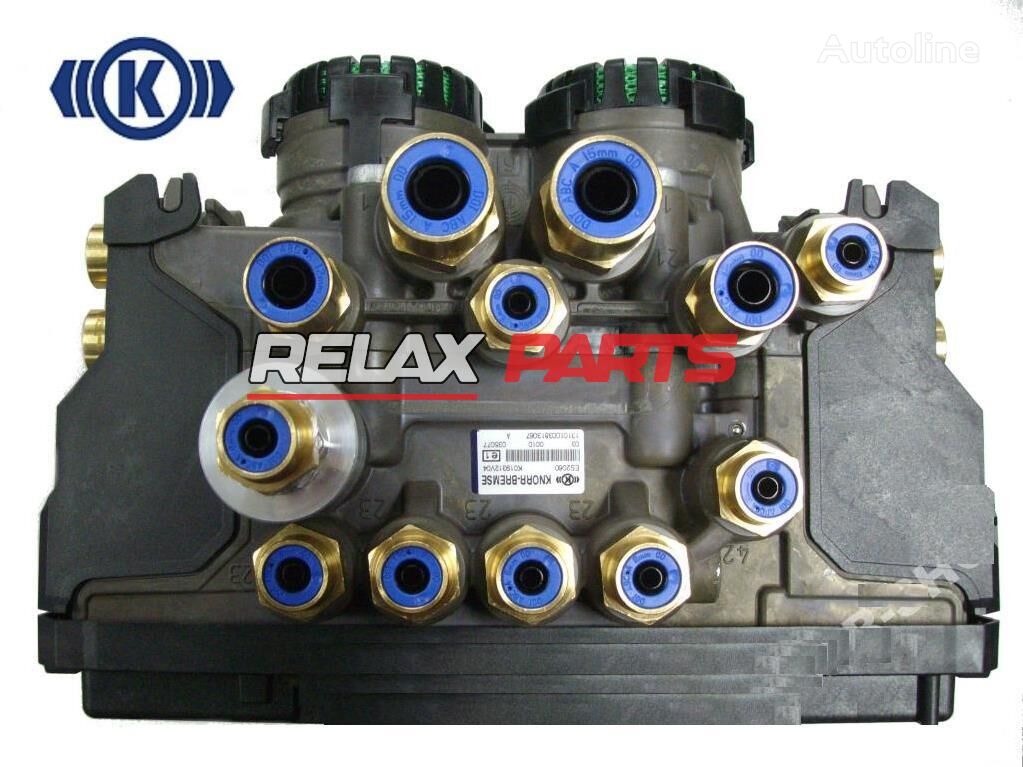 EBS moduliatorius RelaxParts puspriekabės Knorr-Bremse ES2060 K019319V06N50 K019349V02 ES2090 K055369 EBS SET