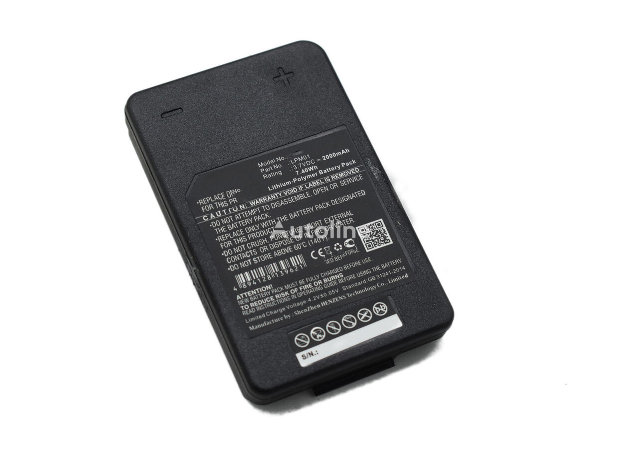 aku Batería compatible Autec LPM01,R0BATT00E10A0 BMGC-005 tüübi jaoks kraana-manipulaatori