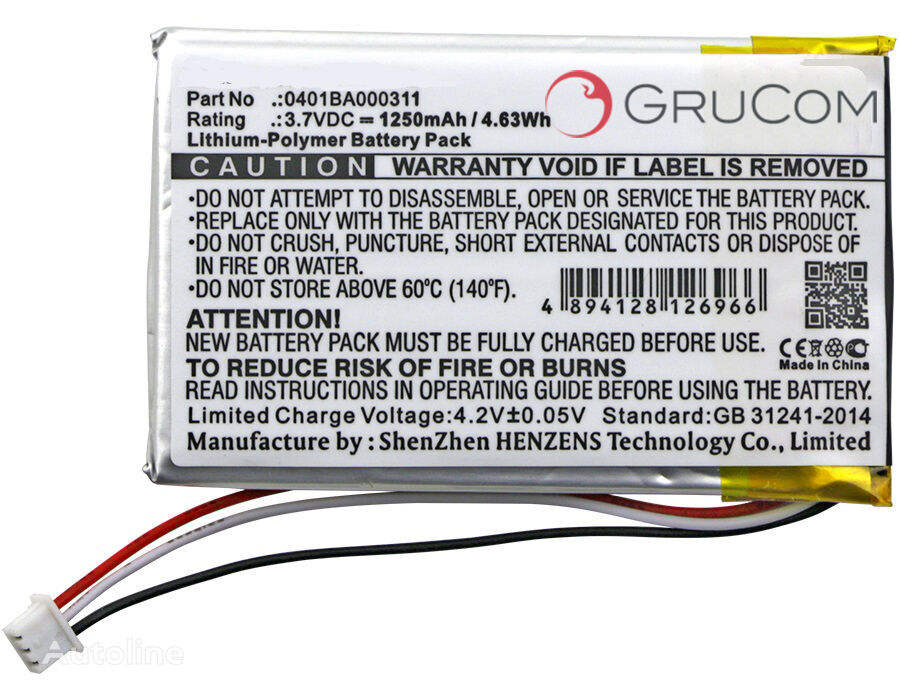 Elca 0401BA000311 BMGC-0025 acumulador para grúa autocargante