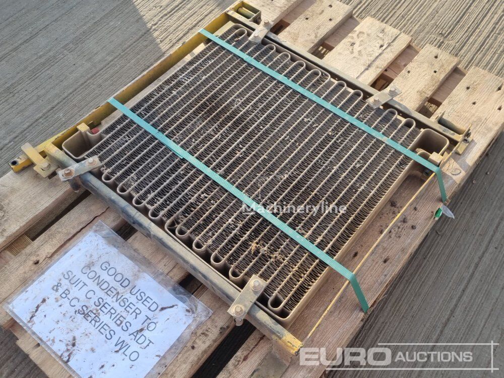 air conditioning condenser for wheel loader