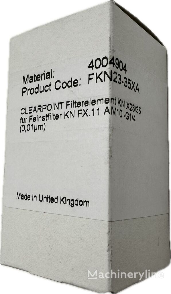 Beko FKN23-35XA KN X23/35 luftfilter for industrimaskiner