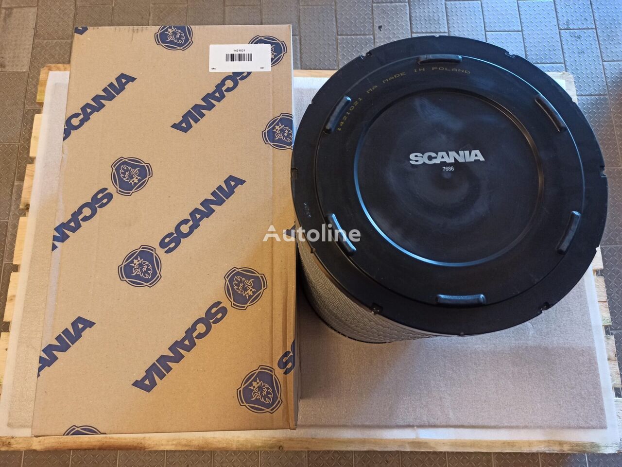 فلتر الهواء Scania AIR FILTER - 1421021 1421021 لـ السيارات القاطرة - Autoline