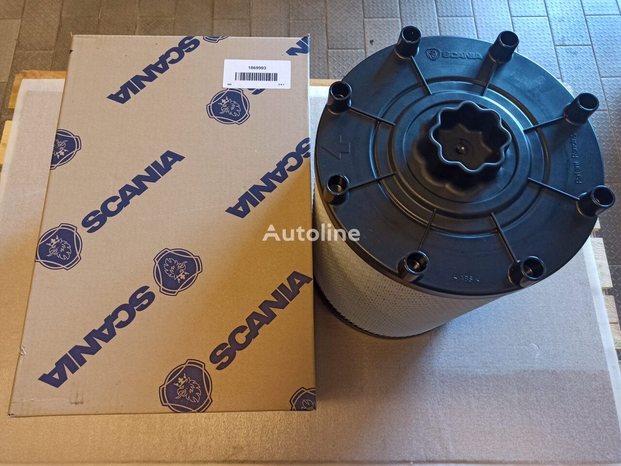 Scania AIR FILTER - 1869993 1869993 filtro de aire para cabeza tractora