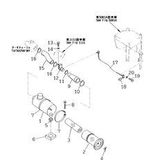 boîtier de filtre à air Komatsu 205-01-K1500 pour excavateur Komatsu pc210, pc240lc