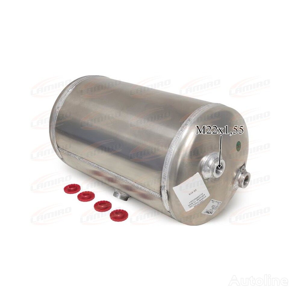 rezervoar zraka AIR TANK  20L 495X246 10 BAR ALUMINIUM za tovornjak AIR TANK 20L 495X246 10 BAR ALUMINIUM