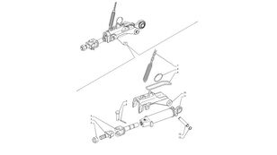 87600527 stabilizaciona letva za New Holland T6090 T6070  traktora točkaša